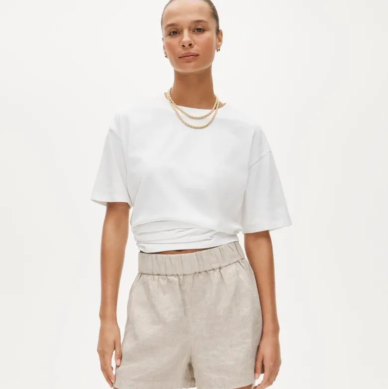 Tropez short in linen