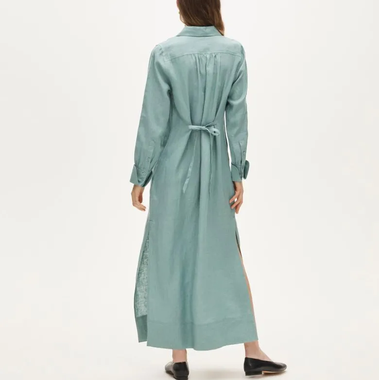 Tunic dress in linen