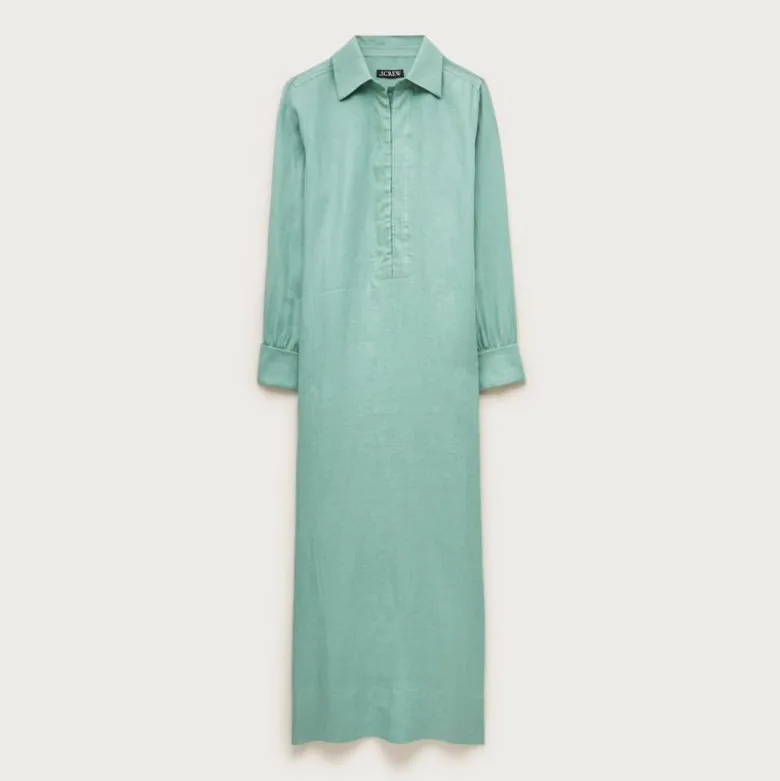 Tunic dress in linen