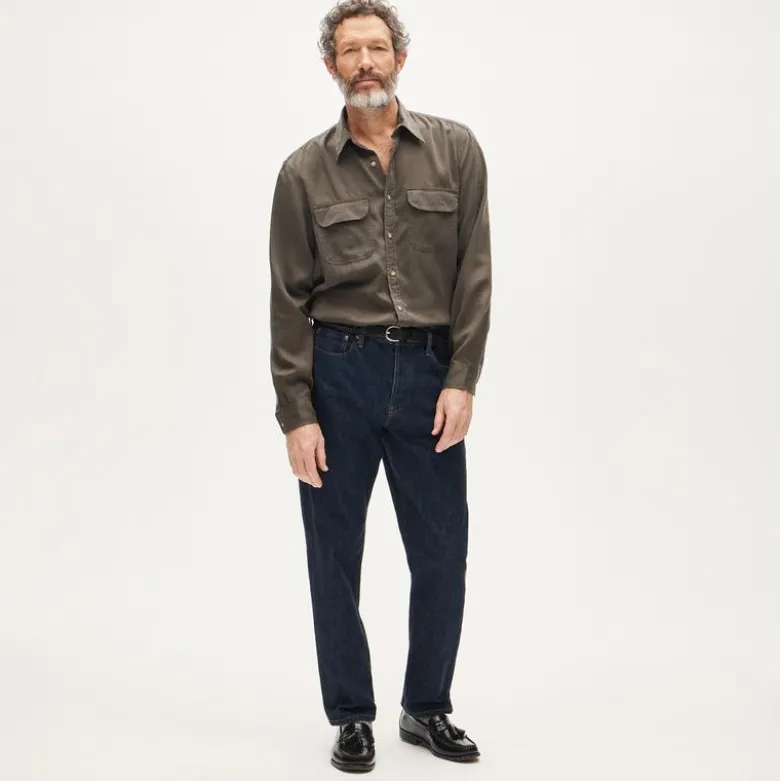 Two-pocket workshirt in TENCEL™ lyocell