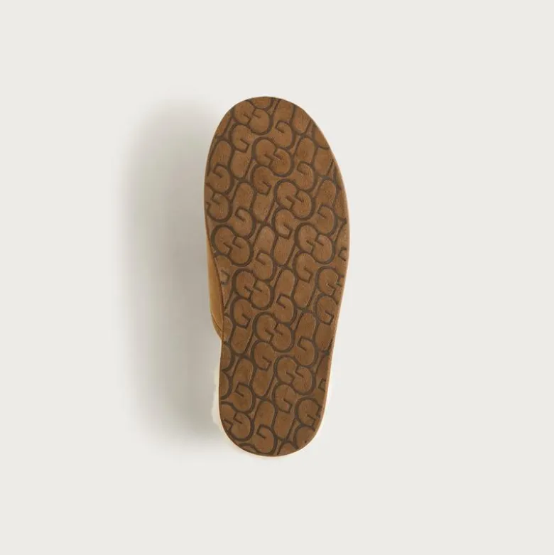 UGG® scuff slippers in suede