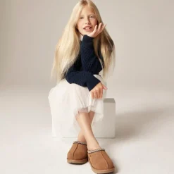 UGG® Tasman II kids' slippers in chestnut