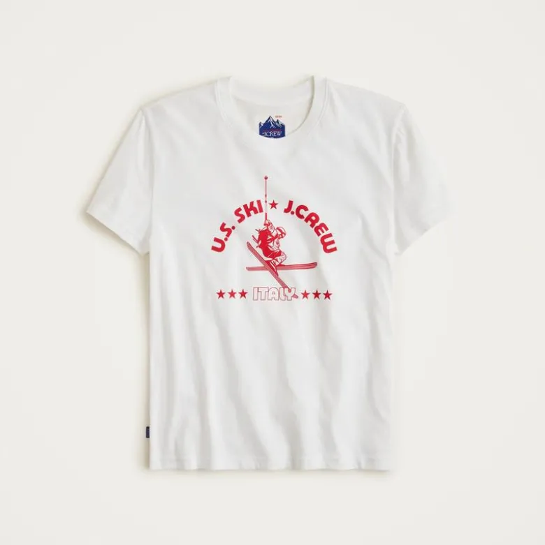 U.S. Ski & Snowboard by J.Crew classic-fit graphic T-shirt in vintage jersey
