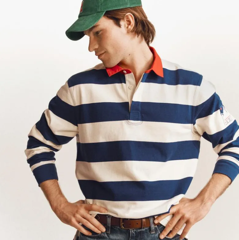 U.S. Ski & Snowboard by J.Crew rugby shirt in stripe