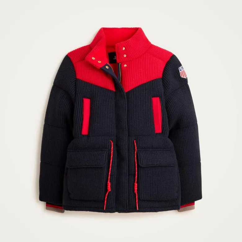 U.S. Ski & Snowboard by J.Crew sweater puffer jacket