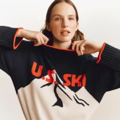 U.S. Ski & Snowboard by J.Crew graphic Rollneck™ sweater in vintage wool