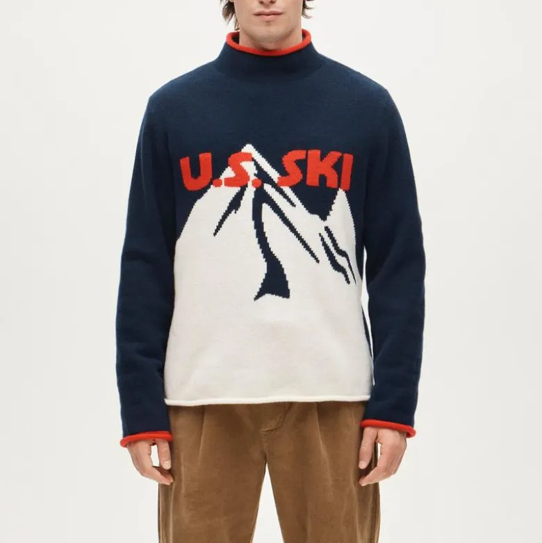 U.S. Ski & Snowboard by J.Crew Alps Rollneck™ sweater in wool