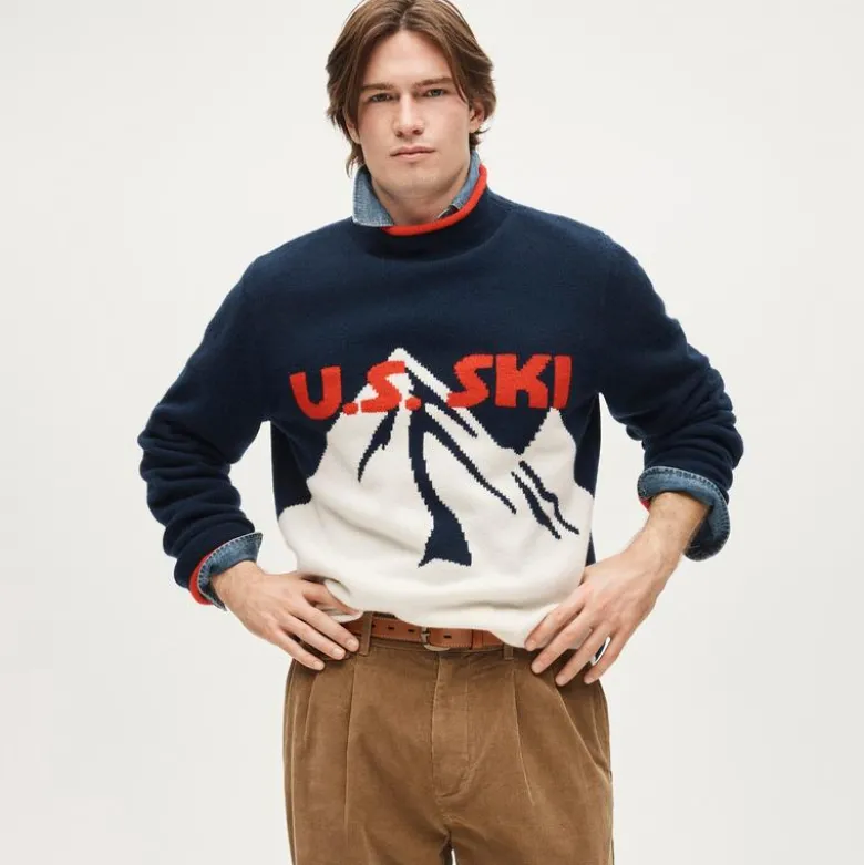 U.S. Ski & Snowboard by J.Crew Alps Rollneck™ sweater in wool