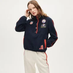 U.S. Ski & Snowboard by J.Crew warm-up fleece pullover