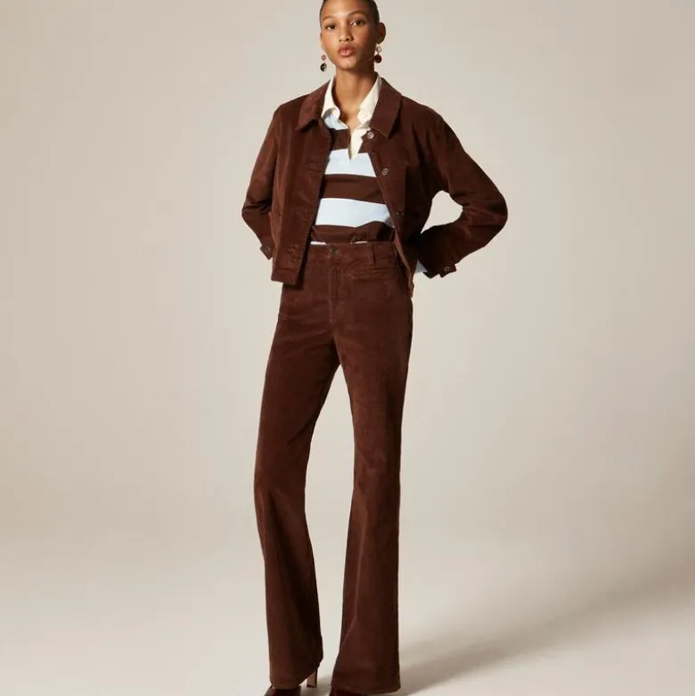 Vintage flare pant in corduroy