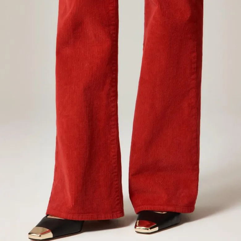 Vintage flare pant in corduroy