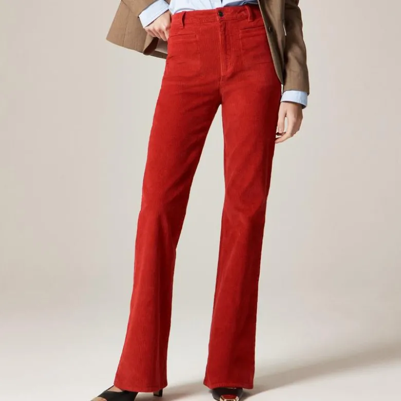 Vintage flare pant in corduroy