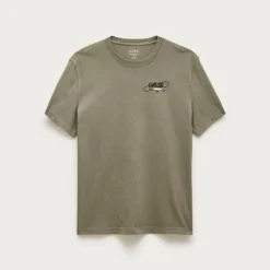 Vintage-wash cotton graphic T-shirt