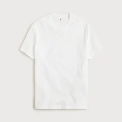 Vintage-wash cotton short-sleeve T-shirt