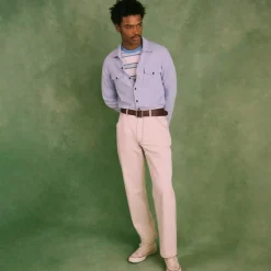 Wallace & Barnes carpenter pant in seeded canvas