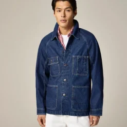 Wallace & Barnes chore jacket in Japanese denim