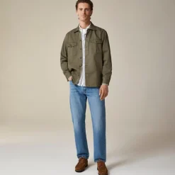 Wallace & Barnes cotton herringbone workshirt