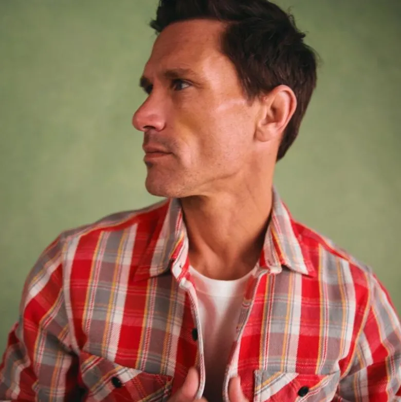 Wallace & Barnes cotton twill workshirt in plaid