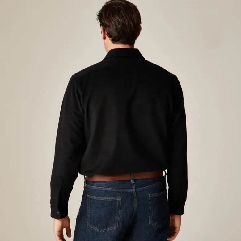 Wallace & Barnes CPO shirt in wool blend
