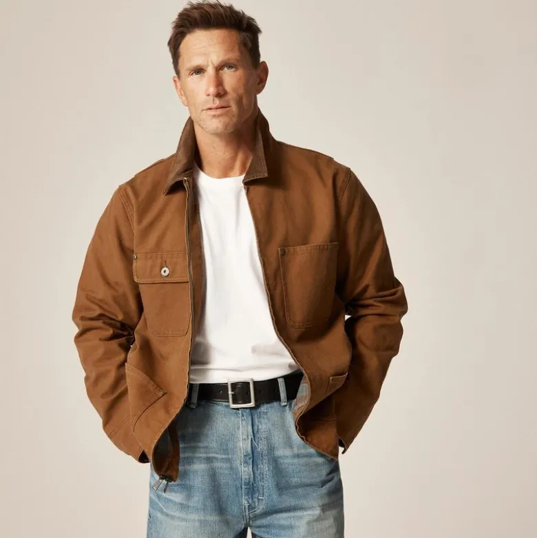 Wallace & Barnes duck canvas utility jacket