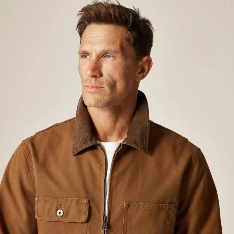 Wallace & Barnes duck canvas utility jacket