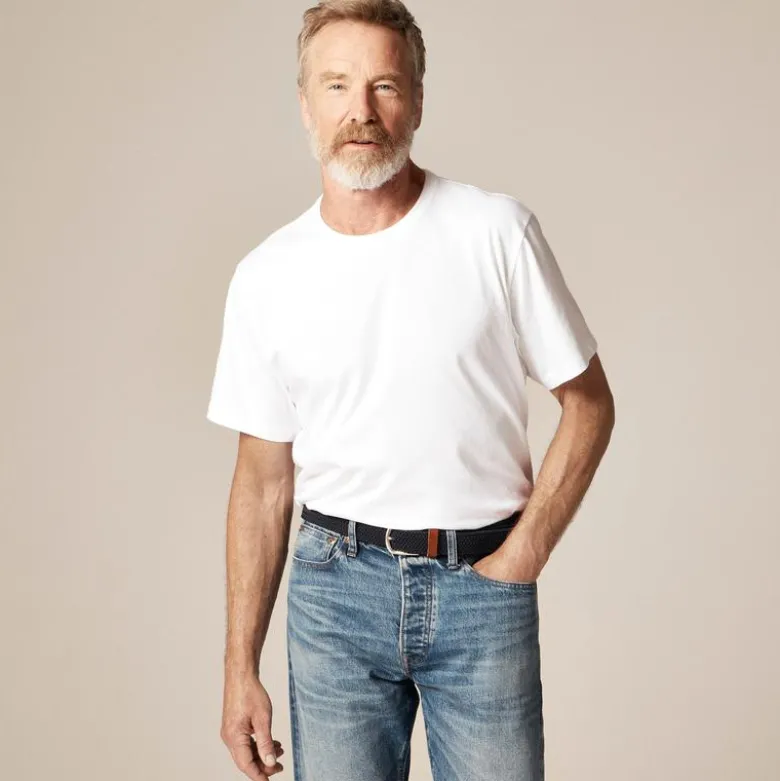 Wallace & Barnes heritage-weight cotton T-shirt