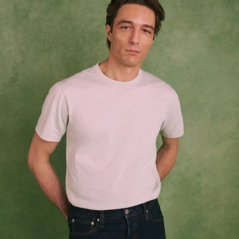 Wallace & Barnes heritage-weight cotton T-shirt