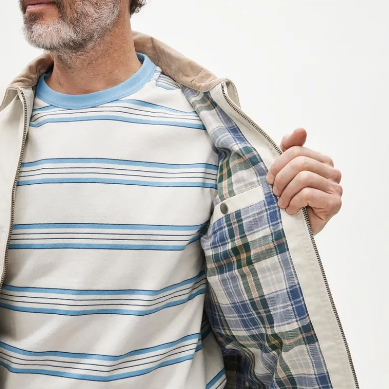 Wallace & Barnes lightweight canvas work jacket