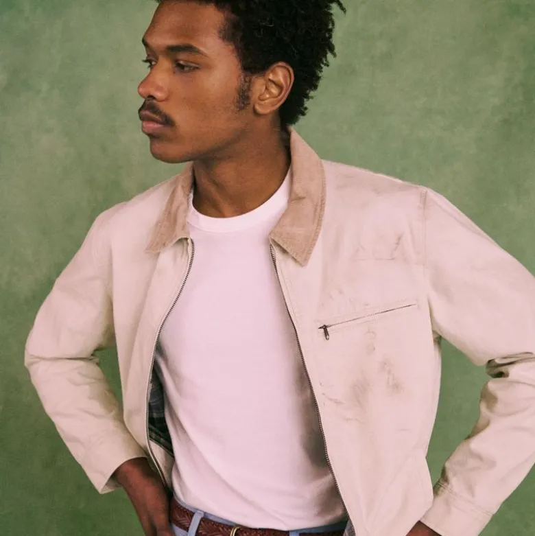 Wallace & Barnes lightweight canvas work jacket