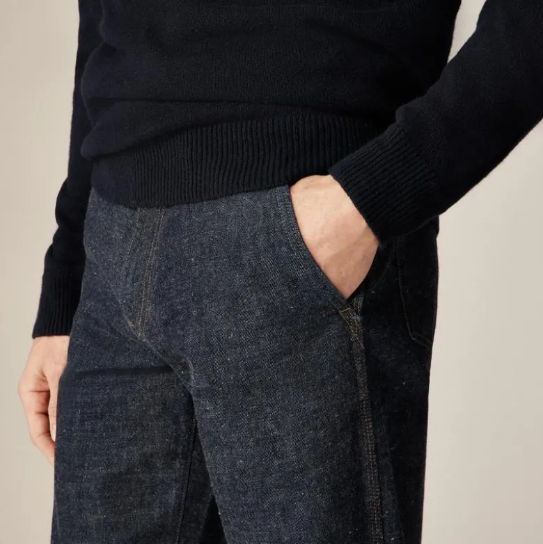 Wallace & Barnes relaxed denim trouser