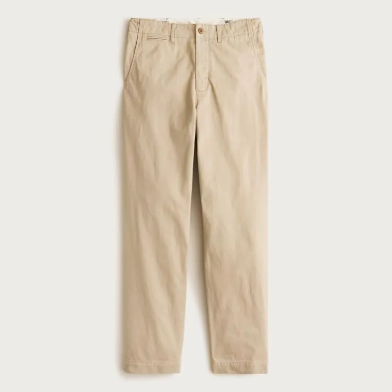 Wallace & Barnes selvedge officer chino pant