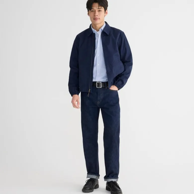 Wallace & Barnes straight-fit jean in Japanese selvedge denim