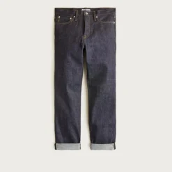 Wallace & Barnes straight-fit jean in Japanese raw selvedge denim