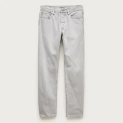 Wallace & Barnes Straight-fit jean in vintage light grey