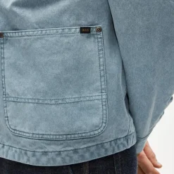 Wallace & Barnes zip-front chore jacket