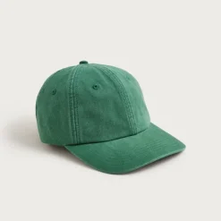 Washed canvas baseball cap