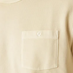 Washed piqué pocket T-shirt