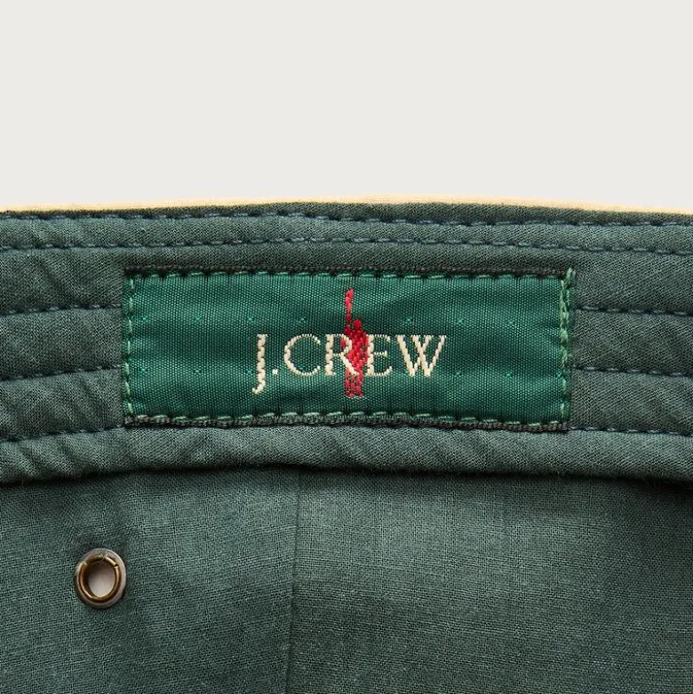 Waxed cotton walking cap