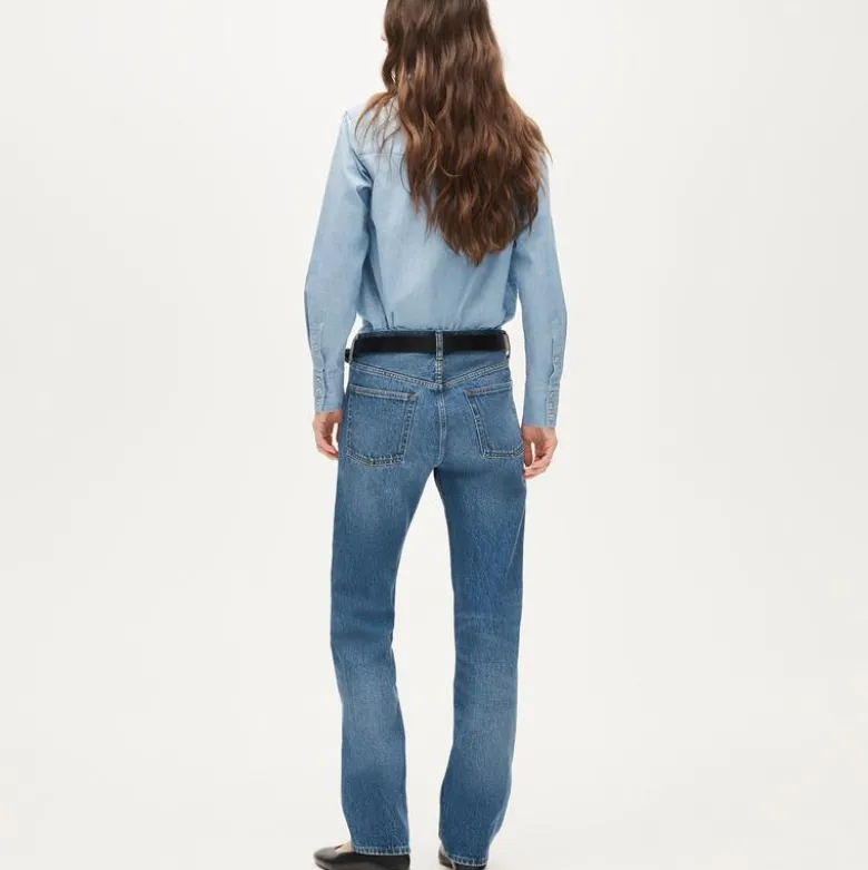 Western straight jean