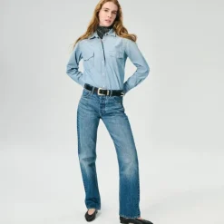 Western straight jean