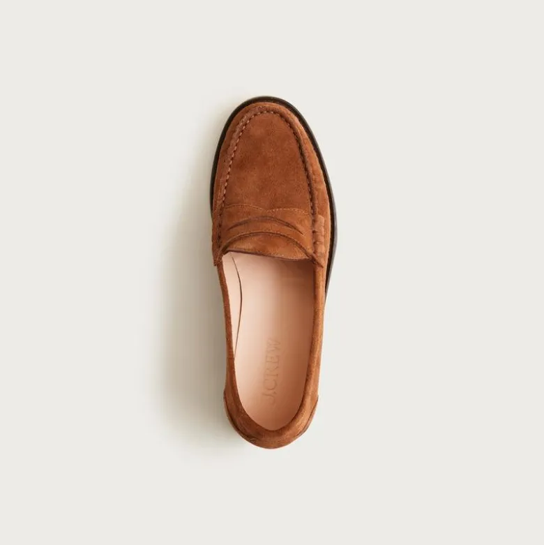 Winona penny loafers in suede