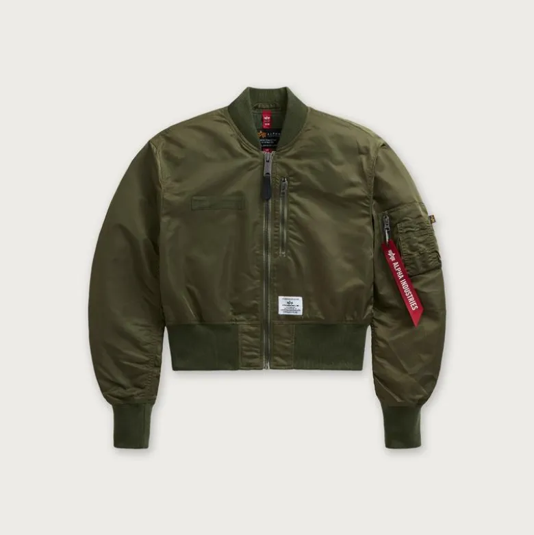 Women's Alpha Industries® L-2B GEN II cropped flight jacket