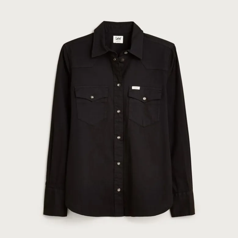 Women's Lee® X J.Crew Jules garment-dyed western shirt