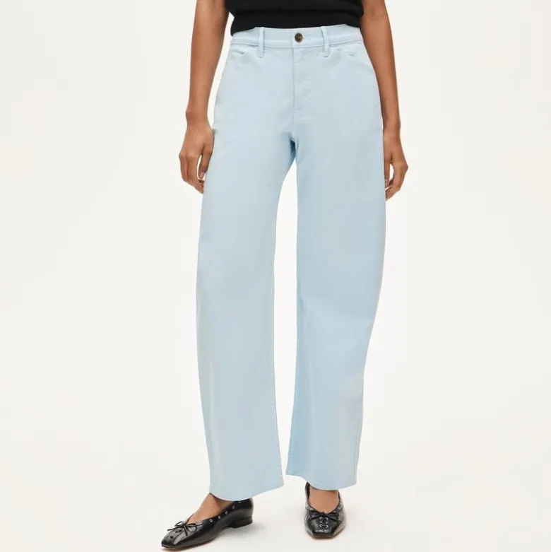 Zoe barrel pant in chino