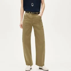 Zoe barrel pant in chino